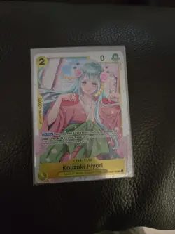 One Piece Card Game TCG Kouzuki Hiyori SR PRB-01 English OP06-106 NM/M Condition - Image 1