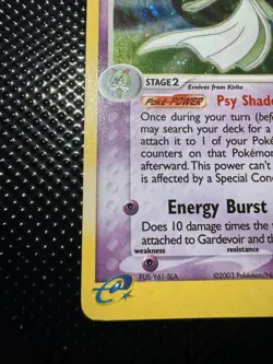 Pokemon Gardevoir Ruby & Sapphire Series Holo 2004 Trading Card # 7/109 - Image 5