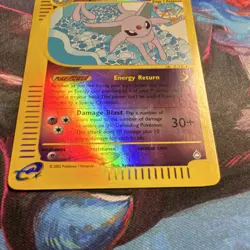 Pokemon Espeon 11/147 Aquapolis reverse Holo Rare Stage 1 80 HP Card 2002 - Image 2