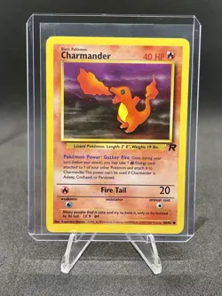 CHARMANDER - 50/82 - Team Rocket - Pokemon Card - LP Wotc Vintage - Image 1