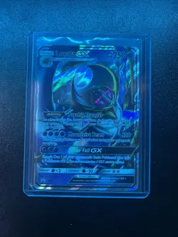 Pokemon TCG 2016 Lunala GX SM17 Sun & Moon Black Star Promo Holo Card - Image 1