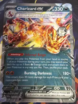 Charizard ex 196/091 Jumbo Card From Charizard Collection promo!!! - Image 1