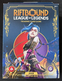 Riftbound League of Legends Trading Card Game: Jinx Champion Deck - Image 1