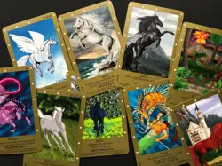 Bella Sara SECOND SERIES (Gold, 2007) - Choose Any RARE Horse Card! - Image 1