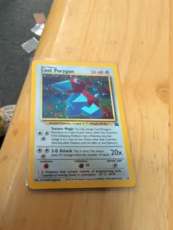 Pokemon TCG Cool Porygon Black Star Promo Holo Card 15/53 WOTC - Image 1