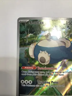 Snorlax 051 Sv: Scarlet & Violet Promo Cards Holo - Image 2