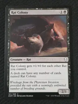 MTG Rat Colony Dominaria LP - Image 1
