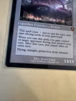 MTG Emrakul, the Promised End INR 330 M NM Regular Retro Frame - Image 3