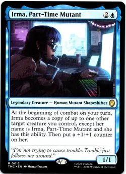 Irma, Part-Time Mutant - #12 - Rare - Teenage Mutant Ninja Turtles - TMC - Image 1