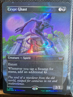 Crypt Ghast (Borderless) - Duskmourn: House of Horror - Image 1