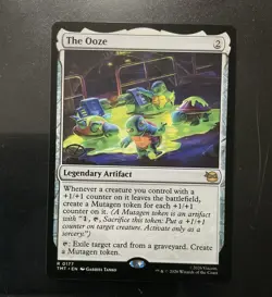 Magic The Gathering The Ooze Legendary Artifact TMT 0177 Rare Gabriel Tanko Reg… - Image 1