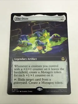 The Ooze (Extended Art) #0277 Non-Foil Teenage Mutant Ninja Turtles MTG - Image 1