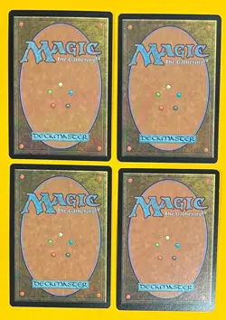 MTG MOUNTAIN (Foil) (x4) Invasion (OldManMTG 011-893) - Image 2