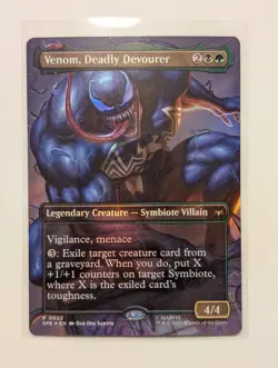 Magic: The Gathering Spider-Man: Eternal #22 Venom, Deadly Devourer (Borderless) - Image 1
