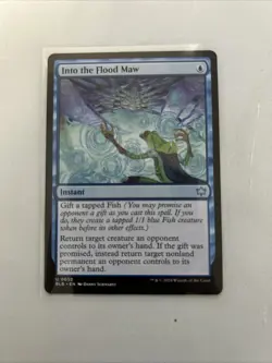 MTG Magic the Gathering Into the Flood Maw (52/427) Bloomburrow LP - Image 1