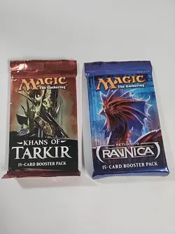 Kahns Of Tarkir & Return to Ravnica Booster Packs Brand MTG Magic The Gathering - Image 1