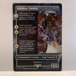 Summon: Yojimbo (Borderless) 196 R Commander: FINAL FANTASY Near Mint - Image 1