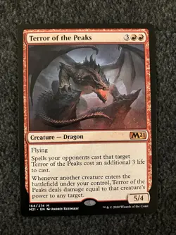 Magic The Gathering MTG - Terror of the Peaks - Core Set 2021 - Image 1