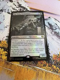 Rat King, Verminister - Foil Teenage Mutant Ninja Turtles MTG - Image 1