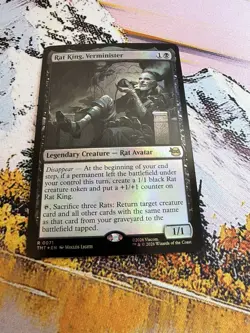 Rat King, Verminister - Foil Teenage Mutant Ninja Turtles MTG - Image 4