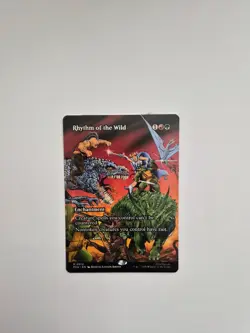 MTG: Teenage Mutant Ninja Turtles - Rhythm of the Wild #12 - Borderless NON FOIL - Image 1