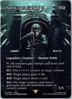 Noctis Lucis Caelum - Kenrith, the Returned King (Showcase) Foil R FCA 23 NM - Image 1