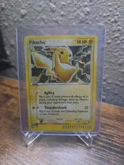 2003 Pokemon PIKACHU #012 Black Star Promos Nintendo EX Series English - Image 1