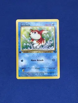NM GOLDEEN 1ST EDITION - 53/64 WotC Pokemon TCG Jungle Set - Image 1