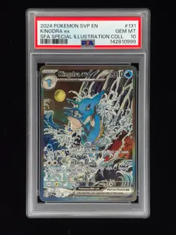 Kingdra ex 131 Pokemon SVP Promo 2024 PSA 10 🔥🔥🔥 - Image 1