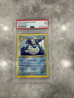 Dewgong Pokemon Card Sealed Case 1st Edition PSA GM - Image 1