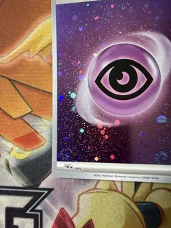 Psychic Energy SVE 005 Cosmos Holo Pokemon 151 English NM3 Swirls - Image 4