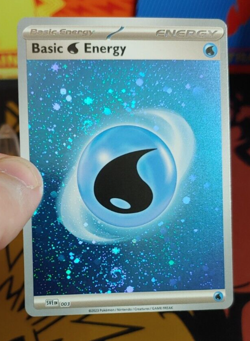Water Energy Holo - SWIRLS - Scarlet & Violet: 151 - Pokemon TCG - Image 2