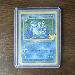 Pokemon Blastoise 2/102 Celebrations 25th Anniversary Holo Classic Card - Image 1