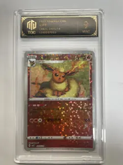 2025 Pokemon CHN Flareon CBB2C 0405/14 TOC Graded 9 MINT TCG Card holo VB16 - Image 1