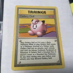Clefairy Doll 070/102 Base Set Unlimited Rare Pokemon - Image 1