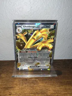 Gholdengo ex 139/182 SV04: Paradox Rift Holo Pokemon TCG Double Rare - Image 1