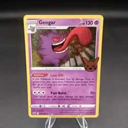 Gengar 057/198 Rare Holo Card Trick or Trade BOOster Pokemon TCG NM 2021 - Image 1