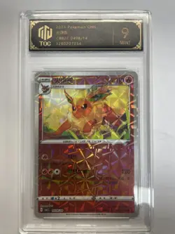 2025 Pokemon CHN Flareon CBB2C 0408/14 TOC Graded 9 MINT TCG Card holo VB16 - Image 1