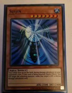 Yu-Gi-Oh! TCG Suijin MRD-EN027 Super Rare Metal Raiders Unlimited Near Mint - Image 1