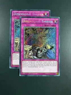 Yugioh - Dimensional Barrier X2 - Secret Rare - MP17 - 1st - Image 1