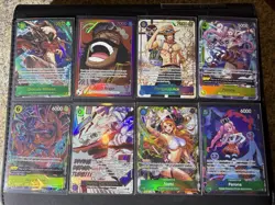 ONE PIECE TCG CARDS - LOT (8 Near Mint Cards) - Image 1