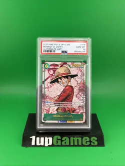 2025 ONE PIECE OP13 Carrying On His Will MONKEY D LUFFY 118 SEC Alternate PSA 10 - Image 1