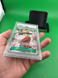 2025 ONE PIECE OP13 Carrying On His Will MONKEY D LUFFY 118 SEC Alternate PSA 10 - Image 4