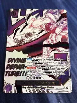 One Piece Divine Departure Alternate Art Carrying on His Will OP13-076 - Image 1