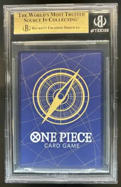 2023 One Piece Kingdoms Intrigue Edward Newgate SP Alt Art #OP02-004 BGS 9.5 - Image 2