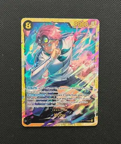 Koby OP11-119 - One Piece TCG - A Fist of Divine Speed Secret Rare Holo - Image 1