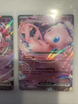 Latias ex 076/191 & Mew ex 151/165 LOT Double Rare Cards Surging Sparks 151 NM/M - Image 3