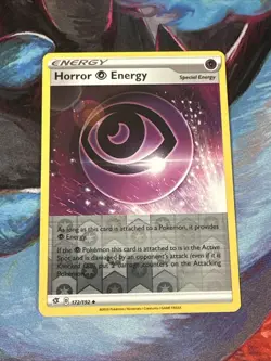 Pokemon TCG Horror Energy #172/192 - SWSH02: Rebel Clash Reverse Holo Raw Card - Image 1