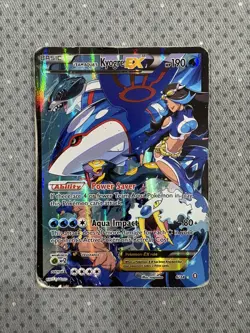 Team Aqua's Kyogre EX - 6/34 - Ultra Rare - Double Crisis - Pokemon Card - HP - Image 1