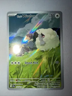 Hop's Wooloo 170/159 Sv09: Journey Together Holo Full Art Pokemon Card - Image 1